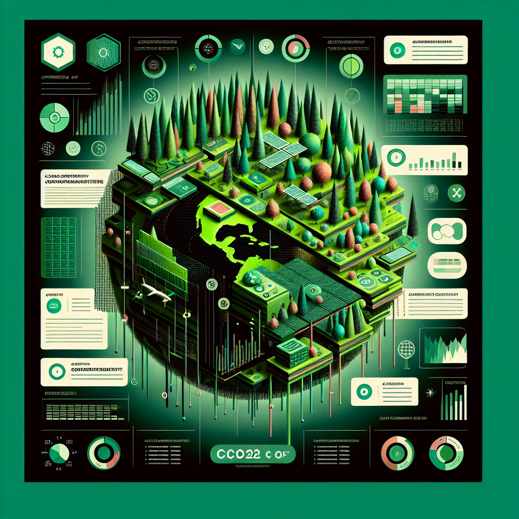 Carbon offset report generator