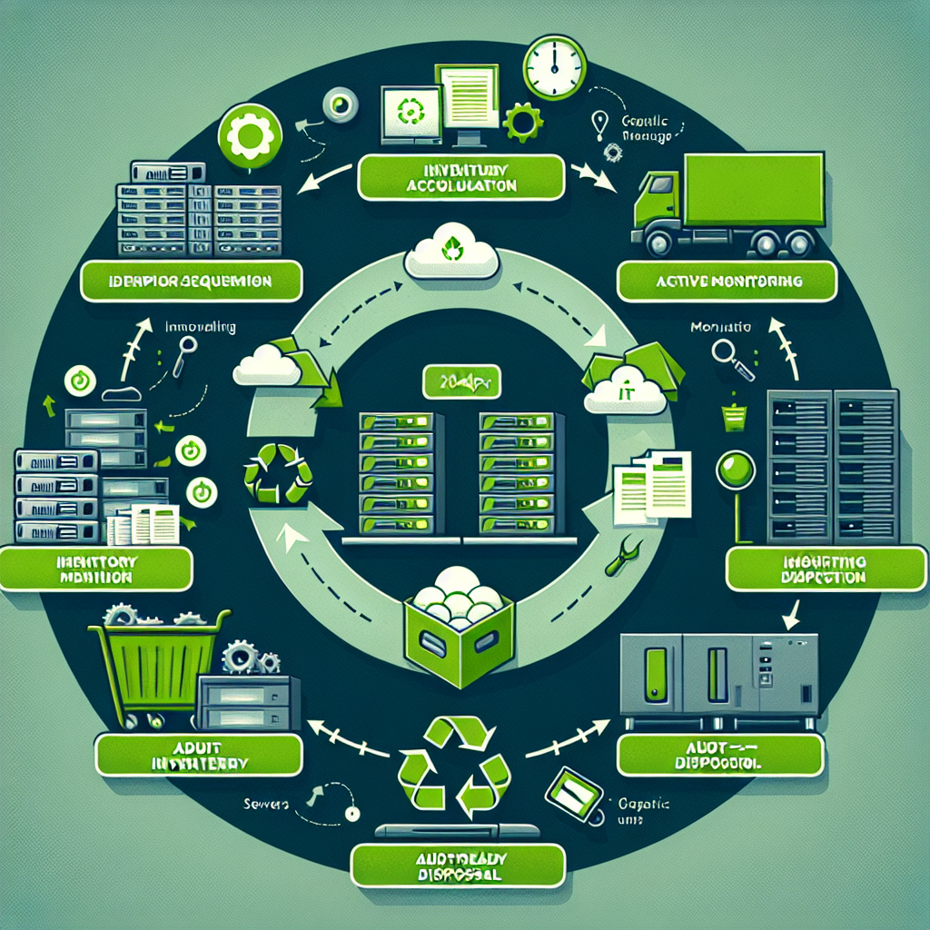 Gestion des risques dans le cycle complet de l'informatique : inventaire, surveillance et élimination auditable