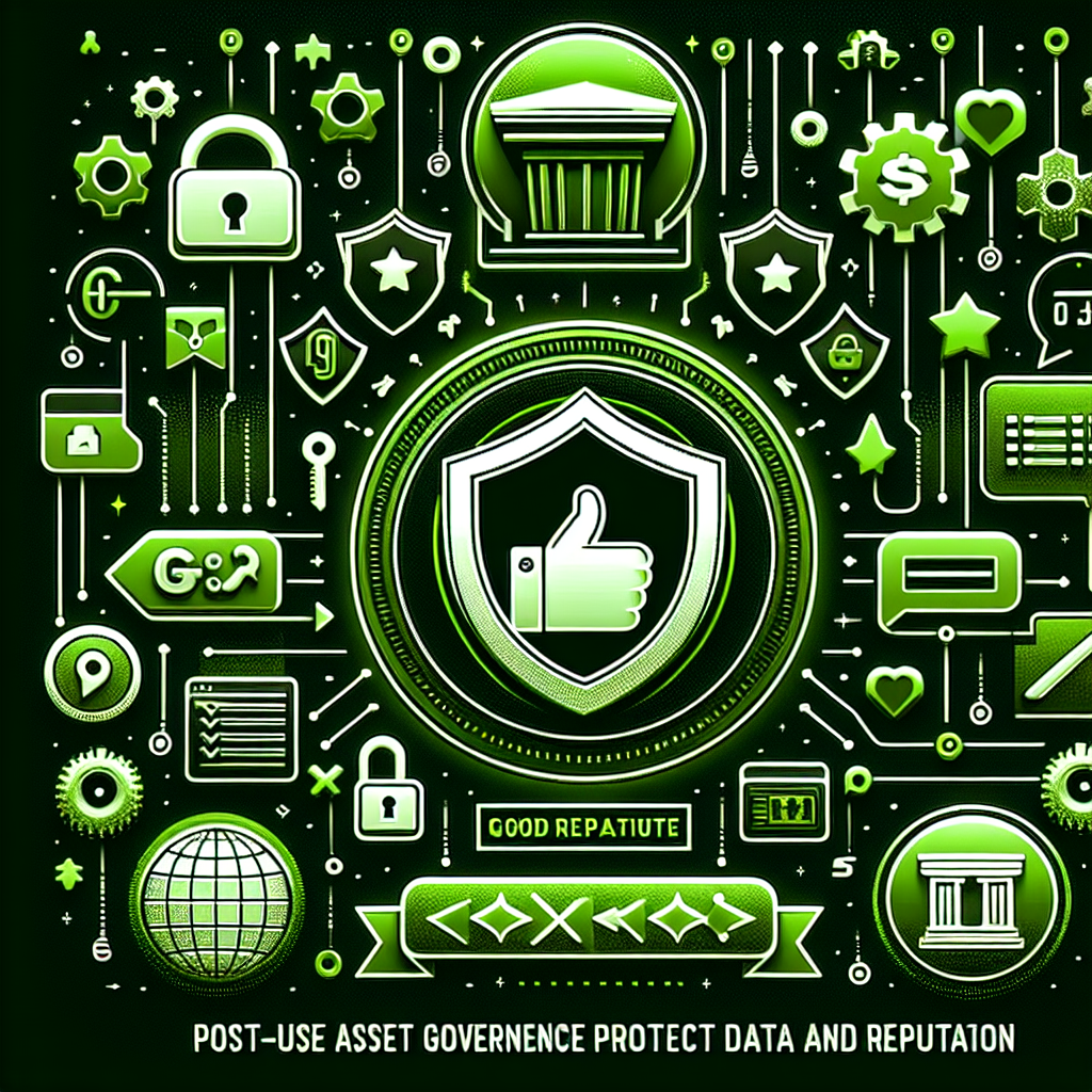 Gouvernance des actifs après usage : contrôles minimaux pour protéger les données et la réputation