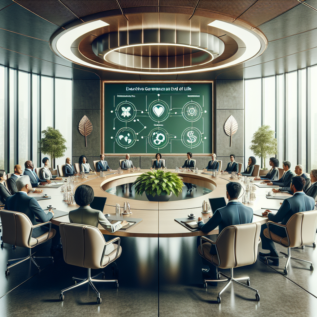 Gouvernance exécutive de la fin de vie : structure minimale pour les grandes entreprises et multinationales