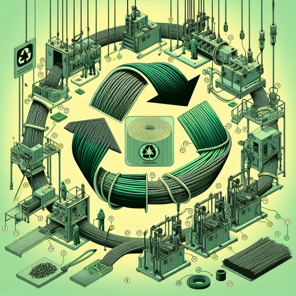 Guía paso a paso para procesar cables y alambres: elimina riesgos y garantiza la certificación ambiental