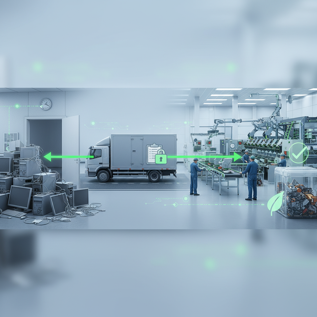 Rastreabilidade e Cadeia de Custódia no Descarte de Lixo Eletrônico