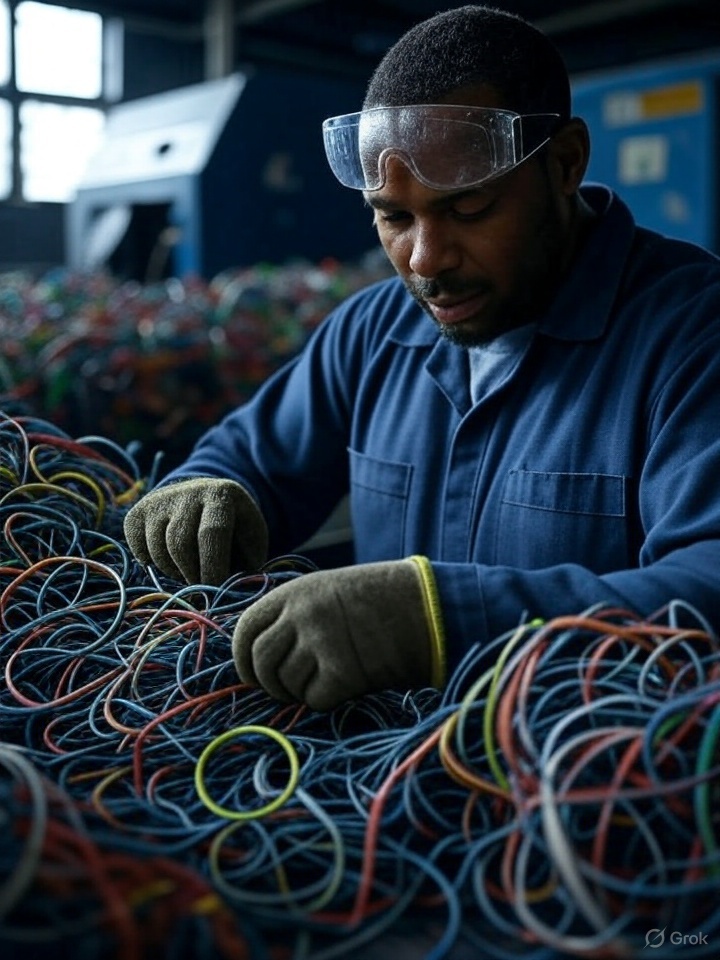 Por que Processar Cabos e Fios é Essencial para Empresas Sustentáveis?