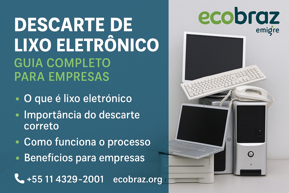 Descarte de Lixo Eletrônico: Guia Completo para Empresas