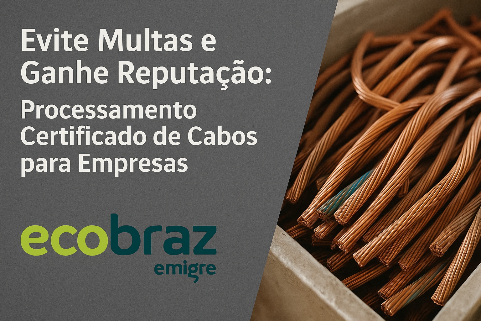Evite Multas e Ganhe Reputação: Processamento Certificado de Cabos para Empresas