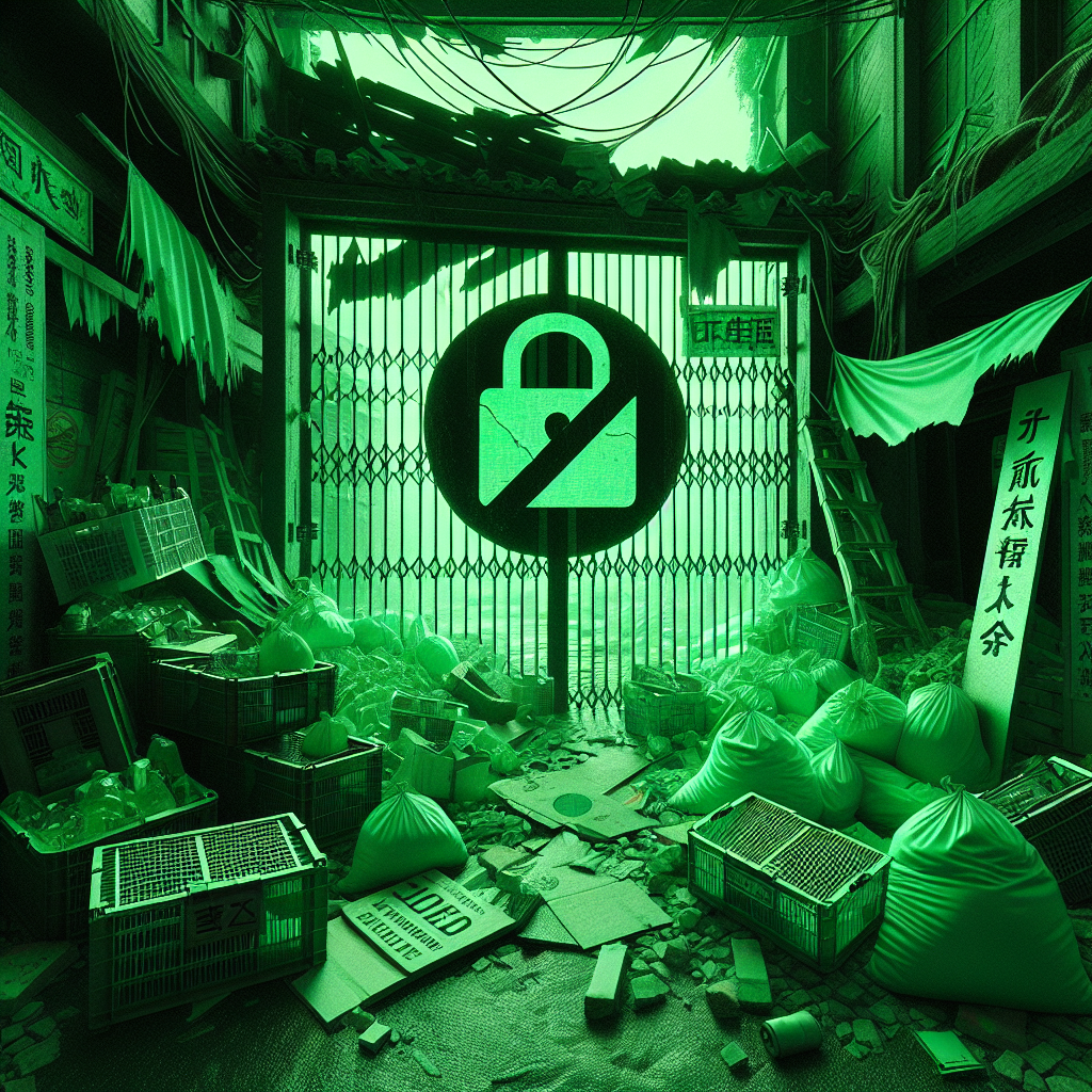 Items damaged by an accident: how to avoid re-entering the parallel market?