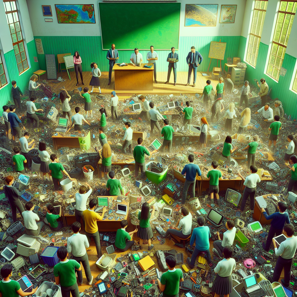 Lixo eletrônico nas escolas: como ensinar sustentabilidade com a Ecobraz