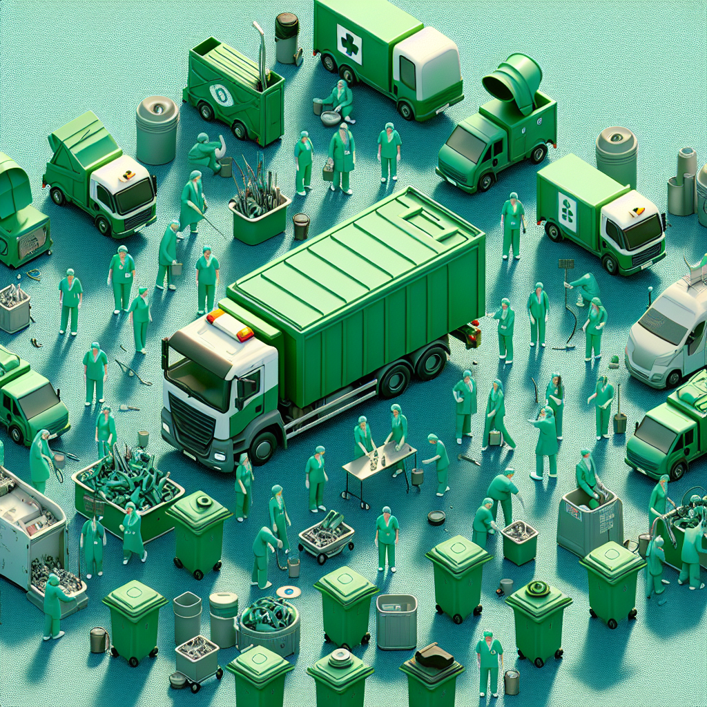 Planned and Efficient Hospital Disposal Logistics