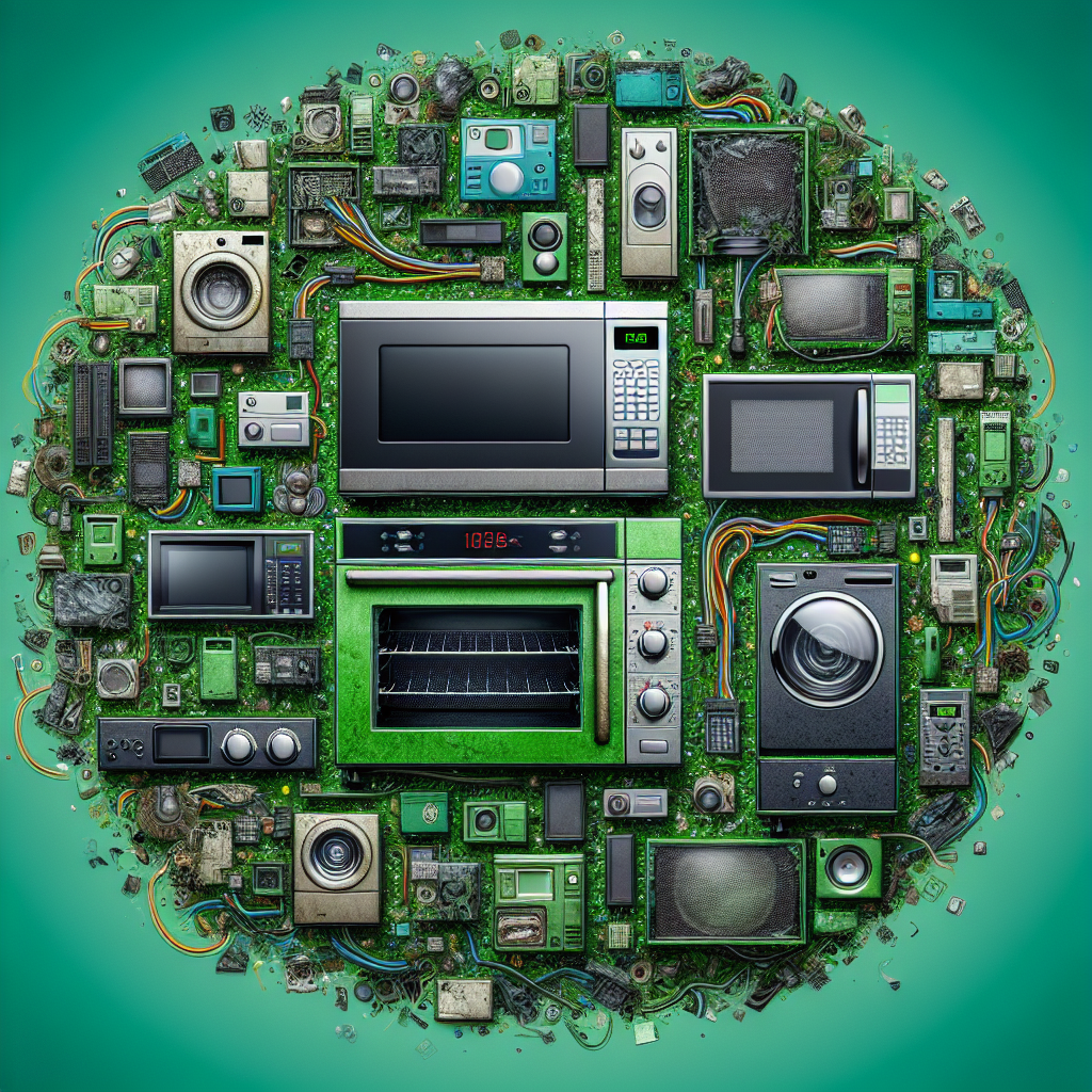 Are microwaves and electric ovens e-waste?