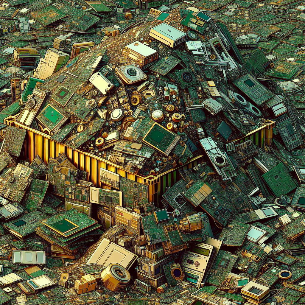 Extraction Urbaine en Pratique : Quelle Quantité d'Or, de Cuivre et d'Argent dans une Tonne de Cartes Électroniques ?