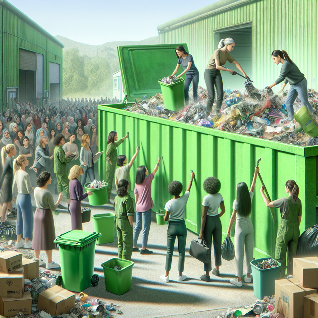 Women in recycling: leadership and social impact