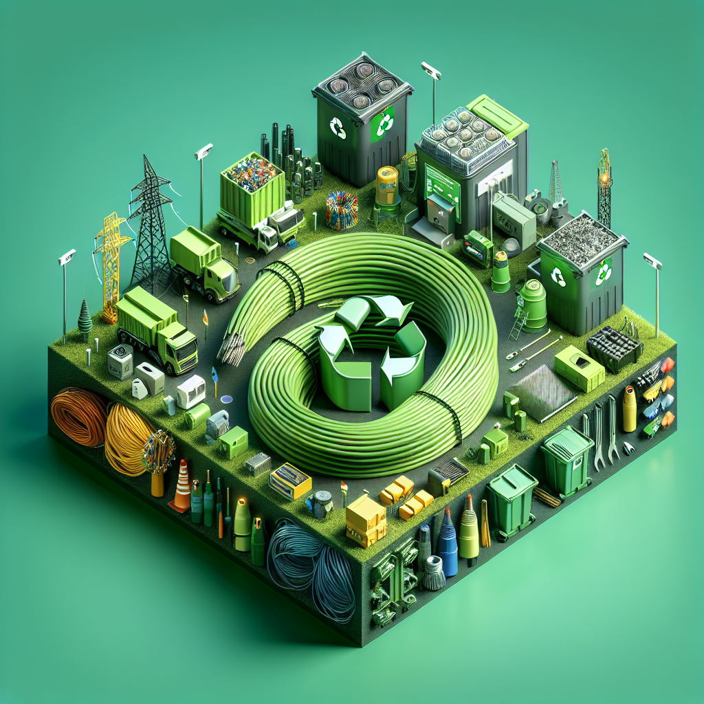 Novo marco do descarte de cabos e fios: Ecobraz oferece a solução completa de reciclagem e documentação