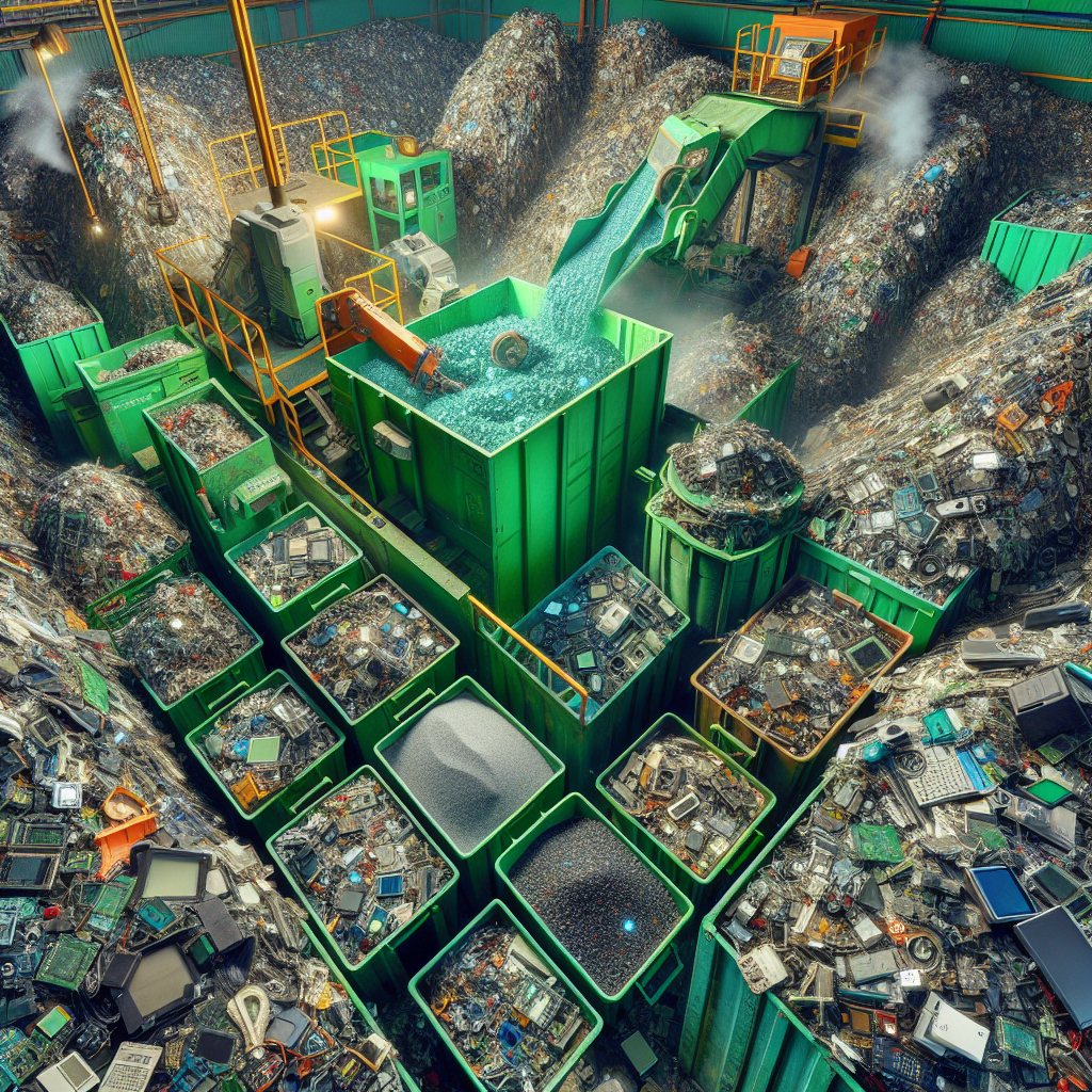 “O papel da reciclagem de eletrônicos na desconstrução de minerais críticos”