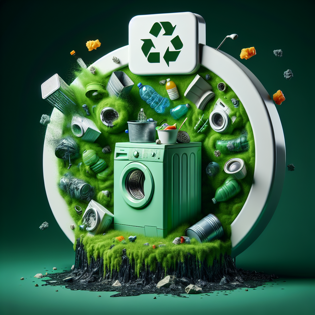 Los peligros de tirar las lavadoras a la basura y la solución gratuita de Ecobraz