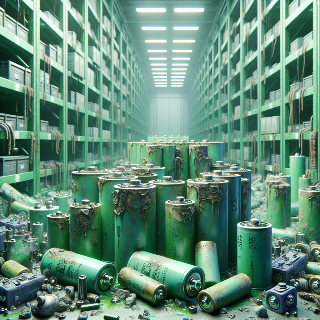 What happens if the company stores batteries for too long?