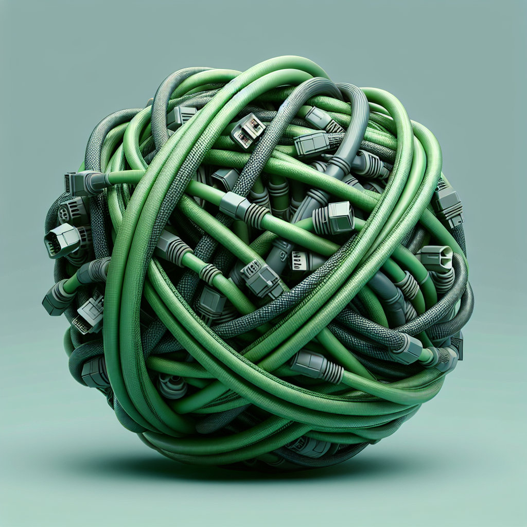 O que fazer com cablagem estruturada no encerramento?