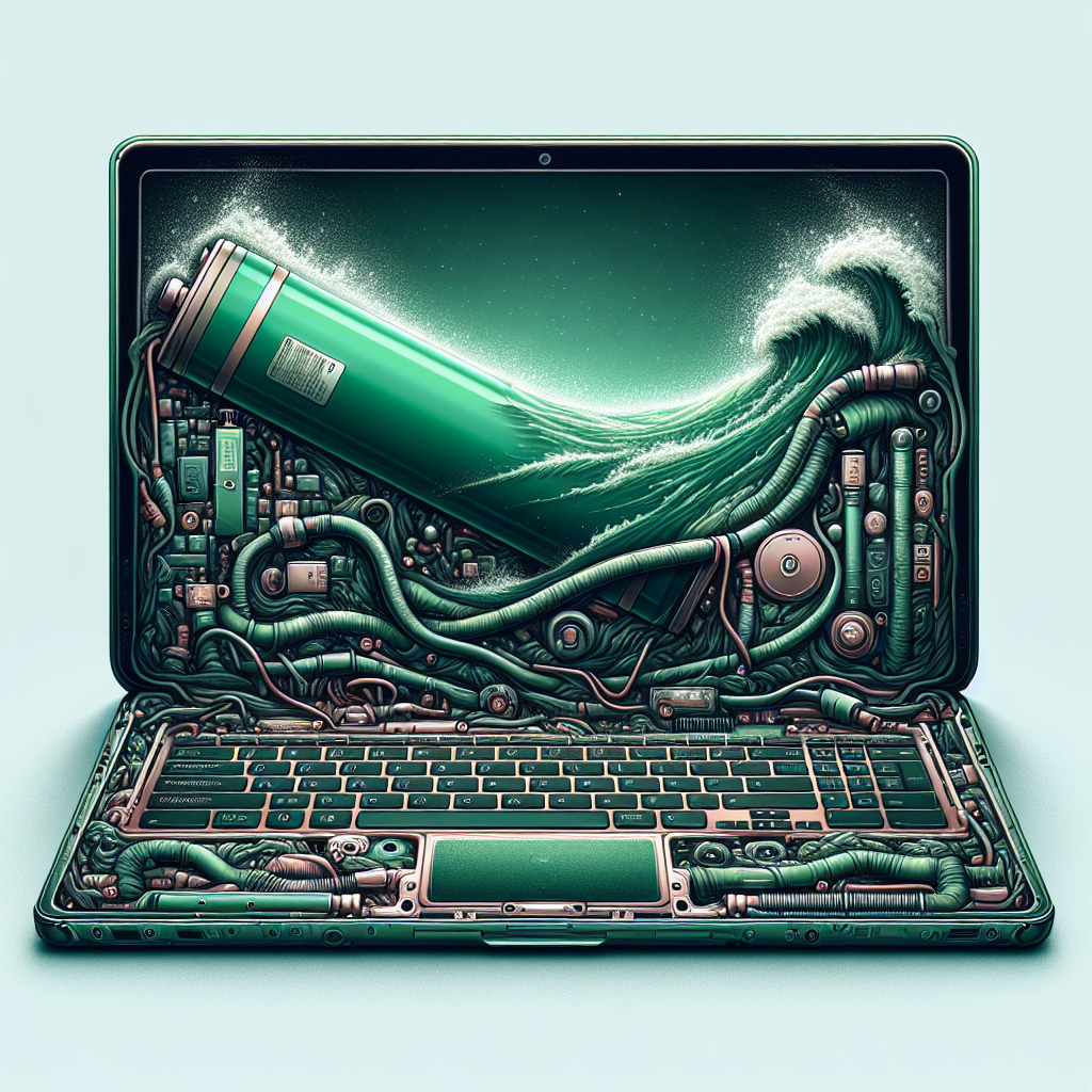 What to do with an old laptop with a swollen battery?