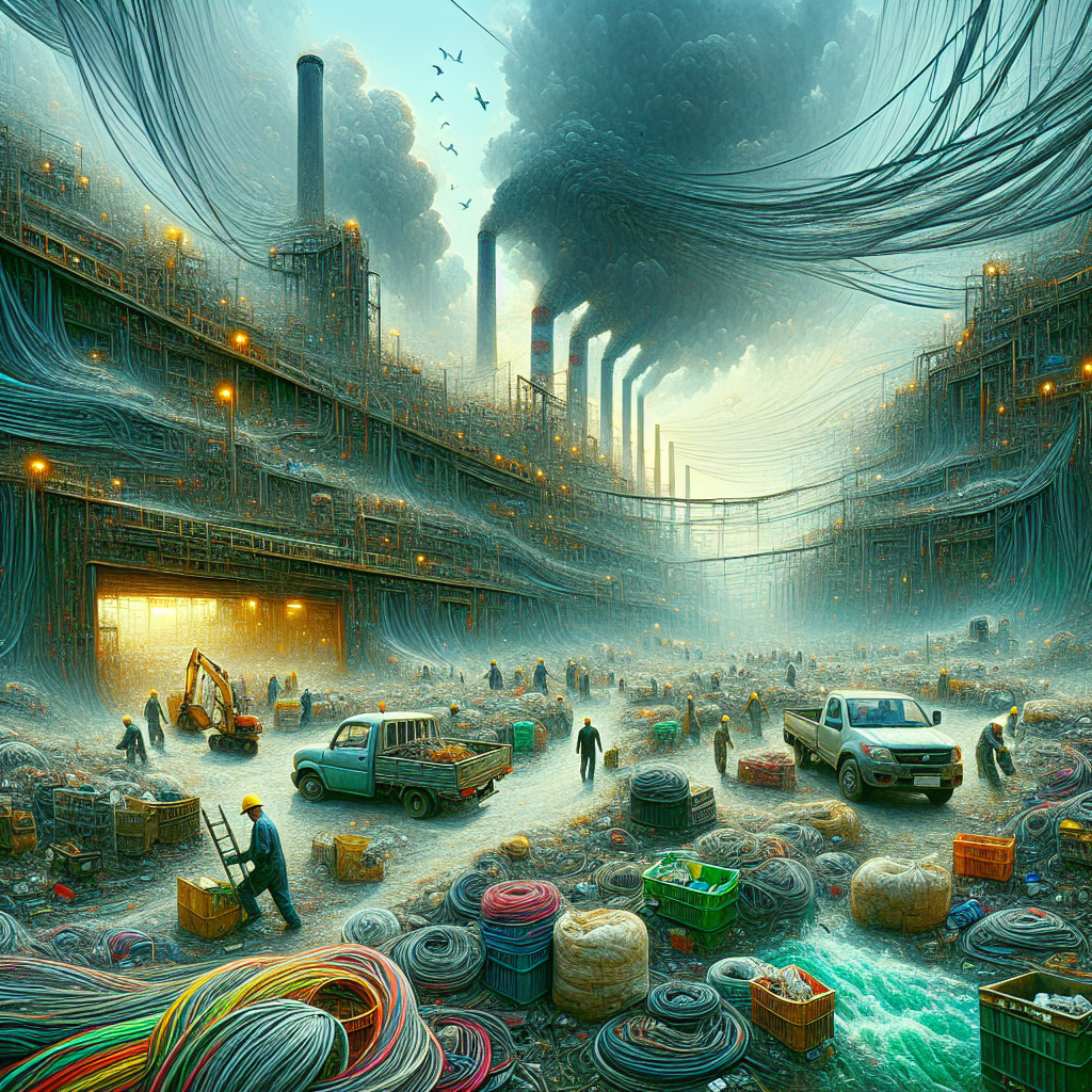 What your company risks by handing over wires and cables to informal recyclers