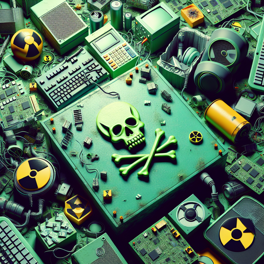 Os componentes tóxicos presentes no lixo eletrônico e seus riscos
