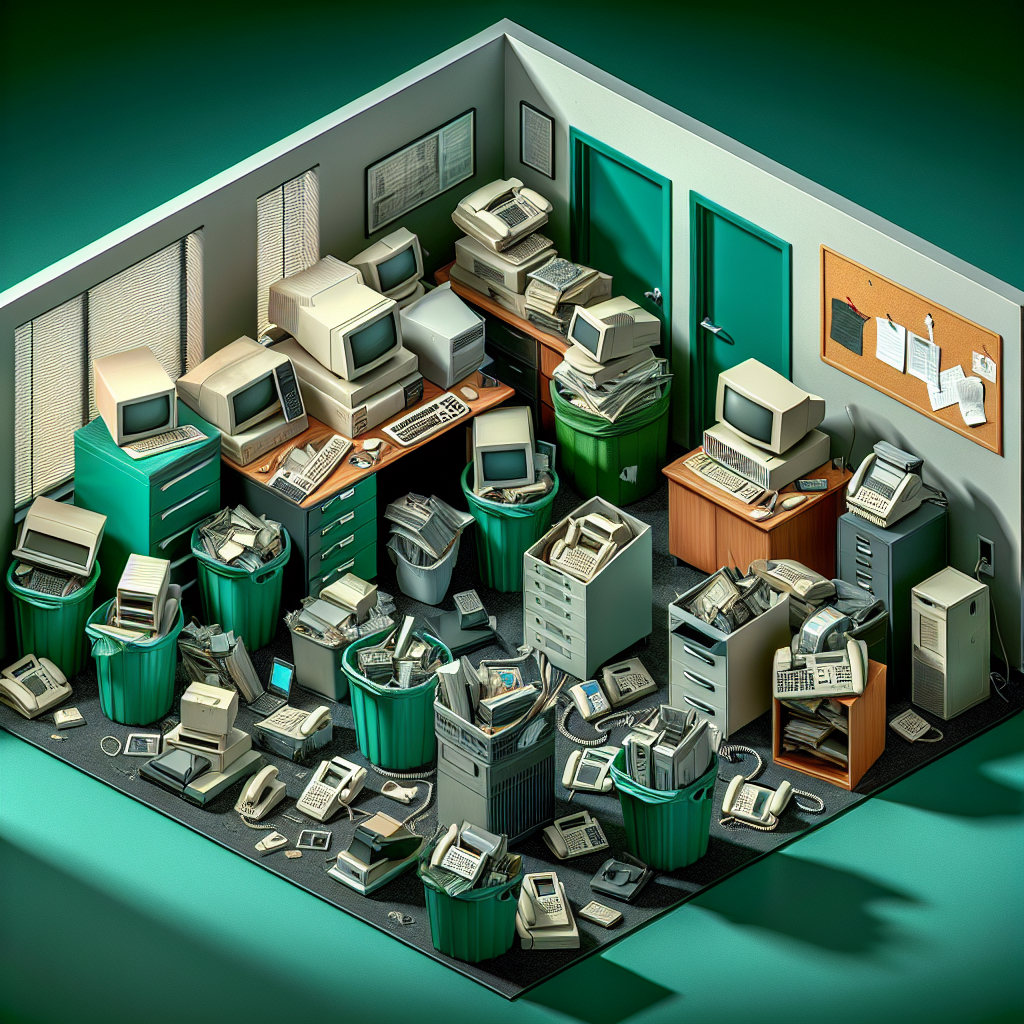 The main mistakes companies make when disposing of obsolete equipment