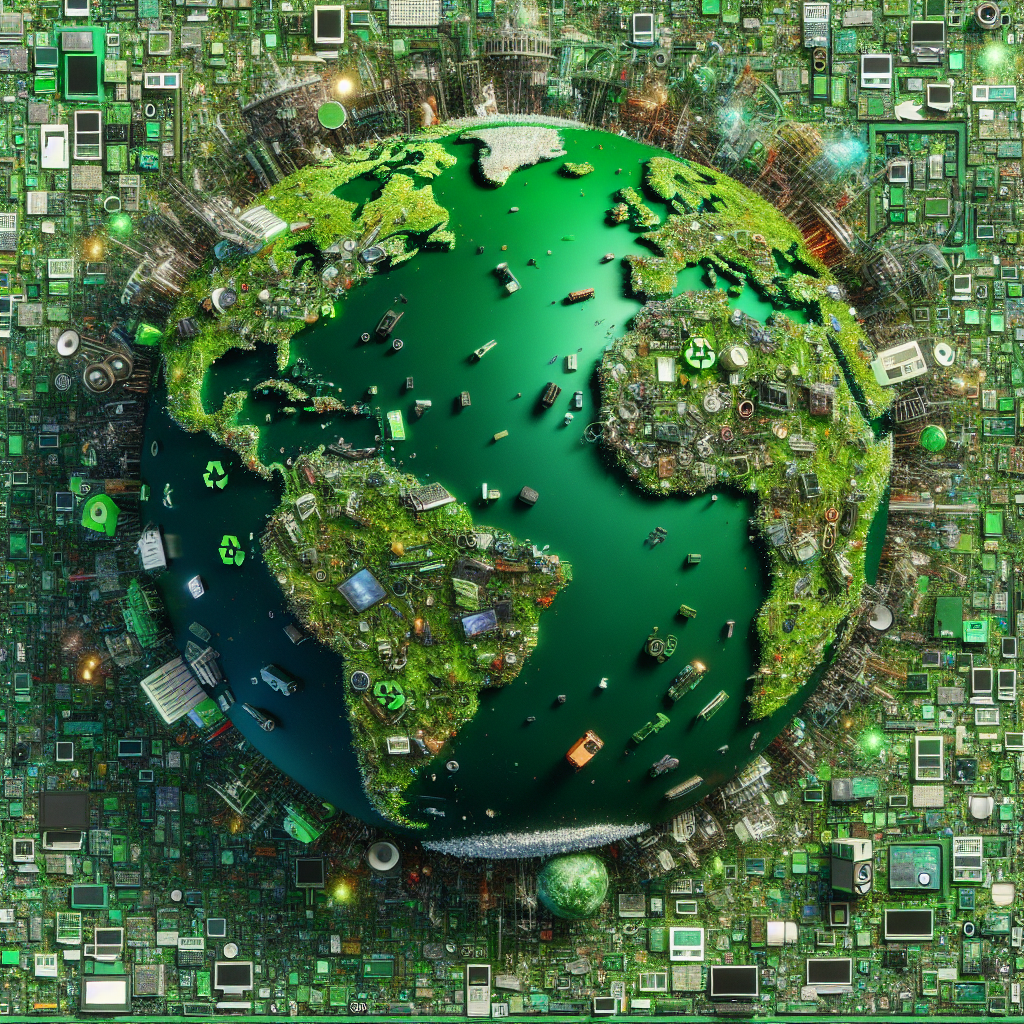 Panorama global de reciclagem de eletrônicos: onde o Brasil se posiciona em 2025