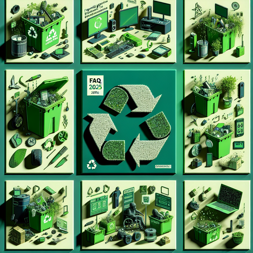 Frequently Asked Questions on Electronic Waste Collection and Recycling (FAQ 2025)