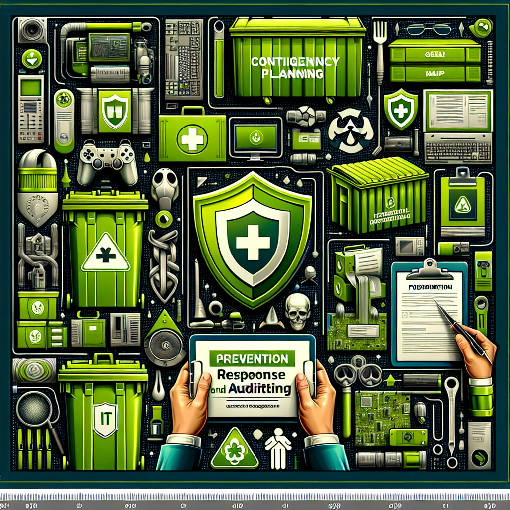 Plan de contingence d'entreprise pour les défaillances de l'élimination informatique : prévention, réponse et audit