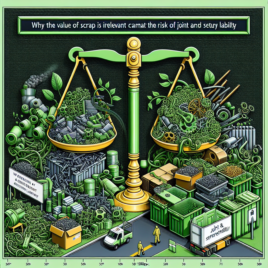 Warum der Wert von Schrott angesichts des Risikos der gesamtschuldnerischen Haftung irrelevant ist