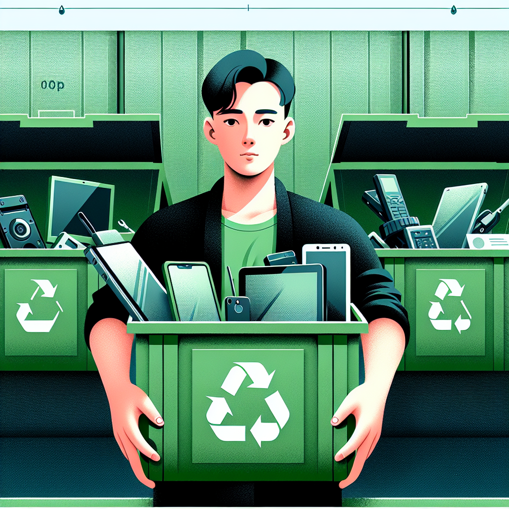 Puis-je déposer mes appareils électroniques directement dans un point de collecte ?