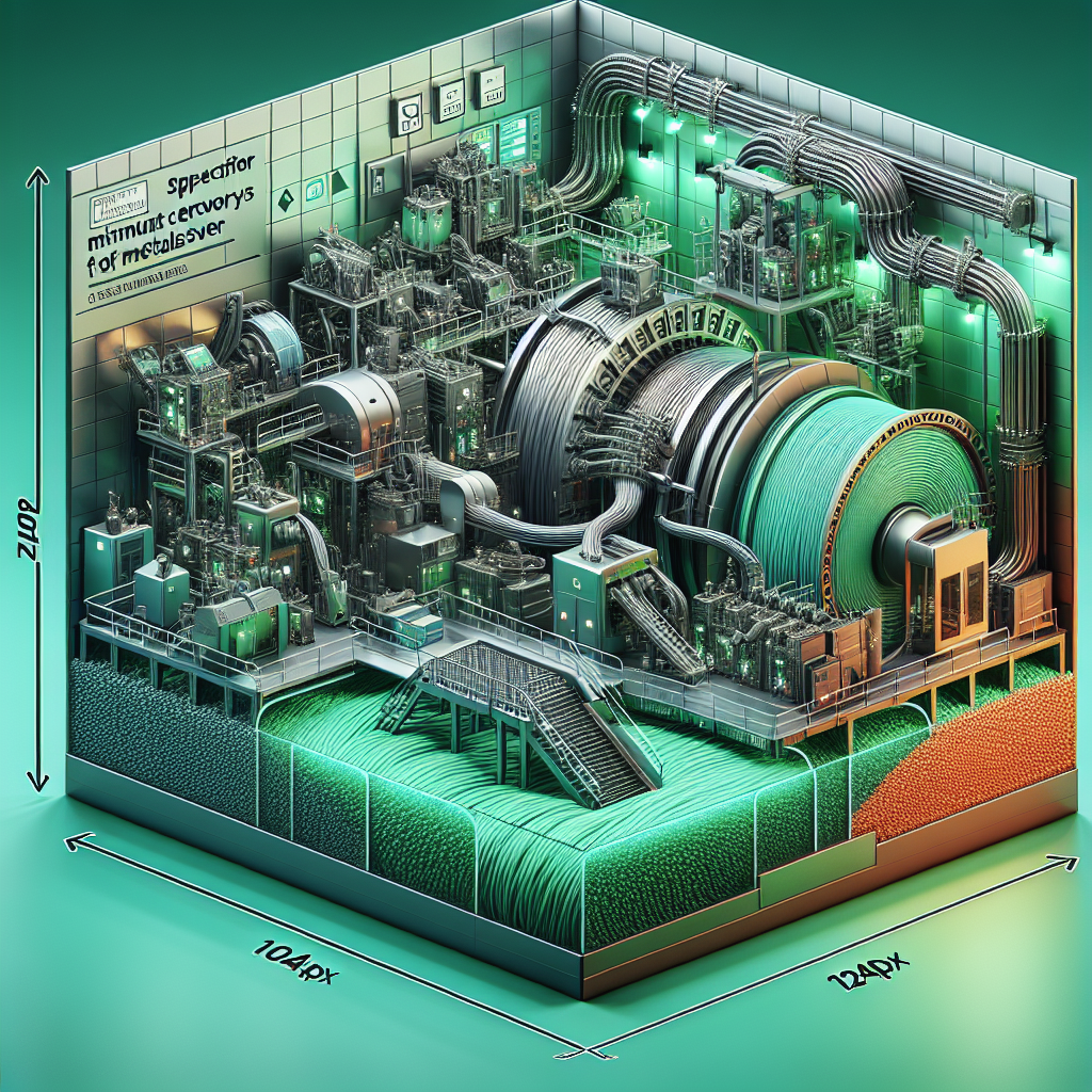 Procesamiento de cables y alambres con tecnología de punta: recuperación máxima de metales sin agua