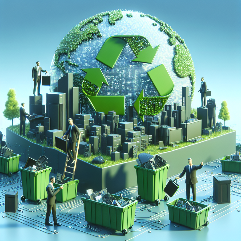 Programme Interne de Collecte de Déchets Électroniques pour les Employés : Modèle Prêt à l'Emploi pour les Entreprises