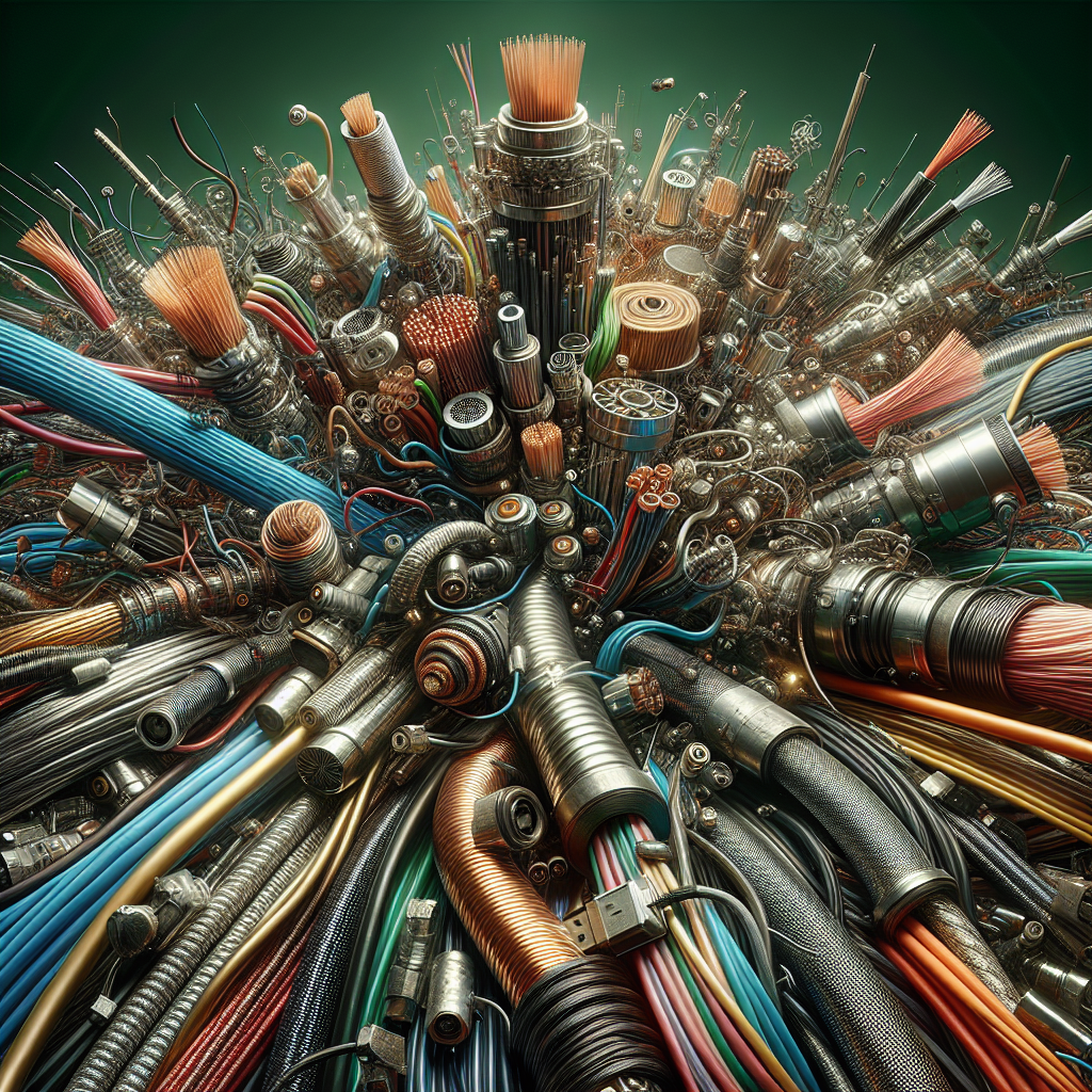 Which cables and wires can be processed?