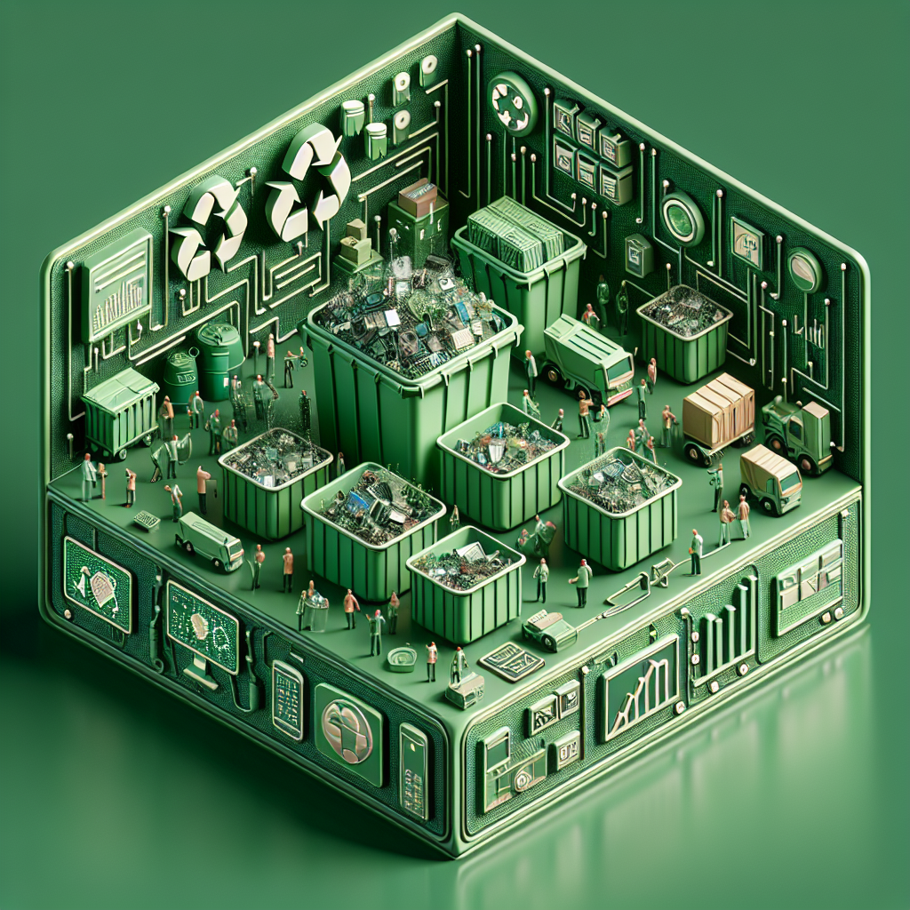 Which electronics recycling KPIs should sustainability managers monitor?