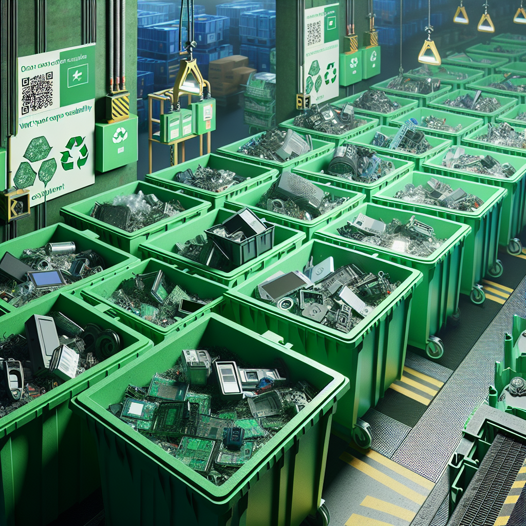 Which contract model helps ensure traceability of discarded equipment