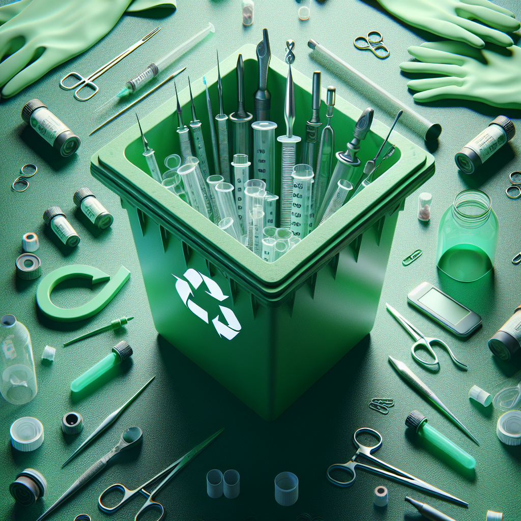 Reciclagem Certificada de Equipamentos Médicos Descartados