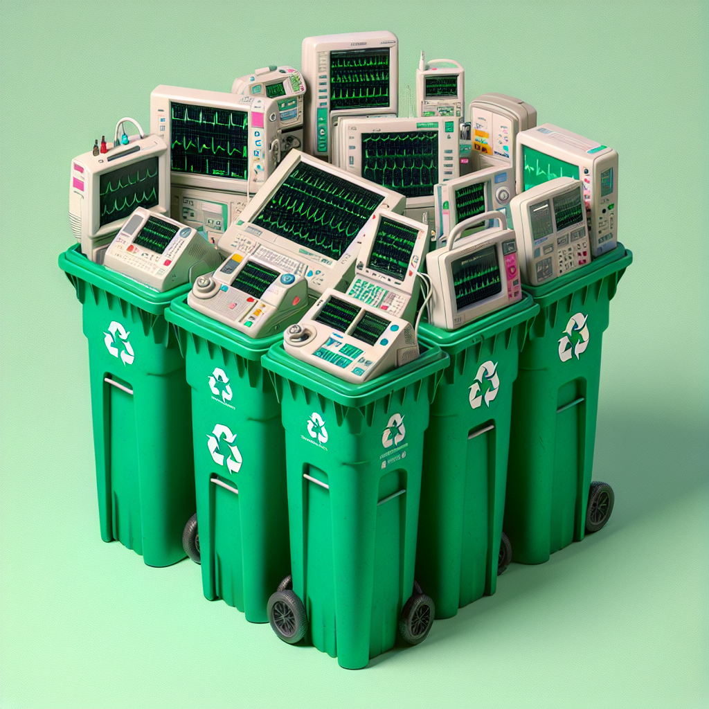 Reciclagem de Aparelhos de ECG e Eletrocardiógrafos Nihon Kohden