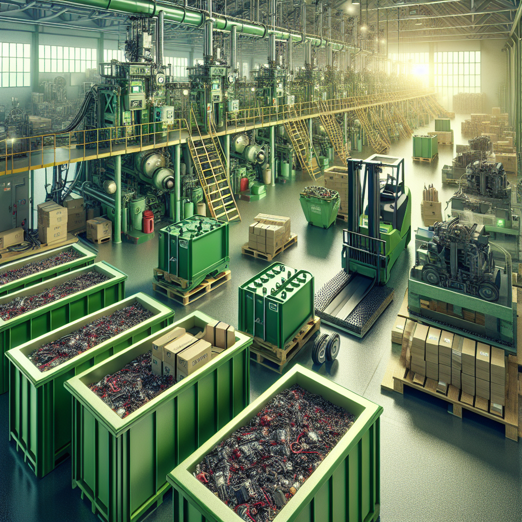 Recyclage des batteries de traction en toute conformité et traçabilité