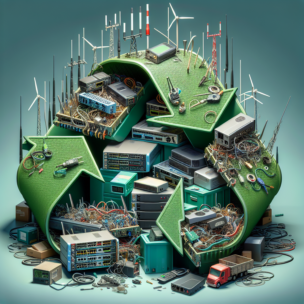 Recycling Network Equipment: Routers, Switches and Antennas