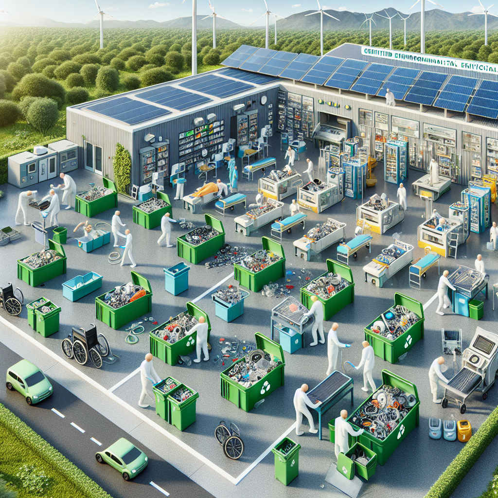 Recycling of Medical Equipment with Environmental Certification