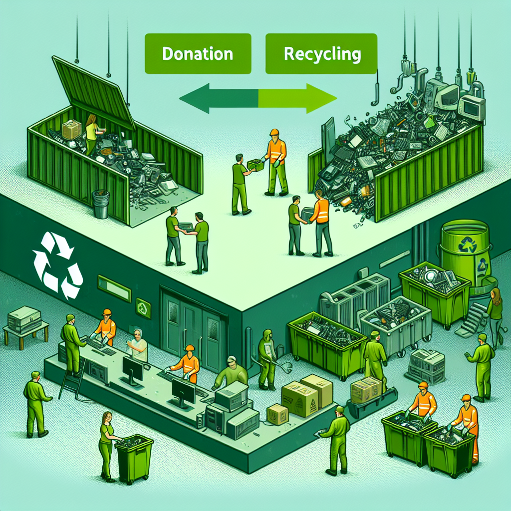Recycling Electronic Waste: Donation vs. Recycling - When to Do Each