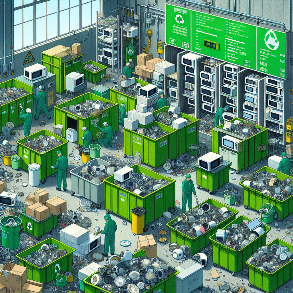 Reciclaje de microondas: qué pasa después de que Ecobraz los recoja