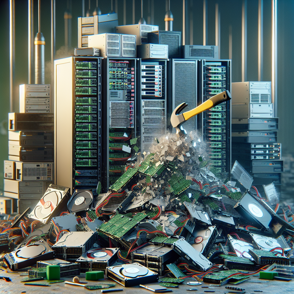 Server and Storage Recycling: Data Destruction + Reuse