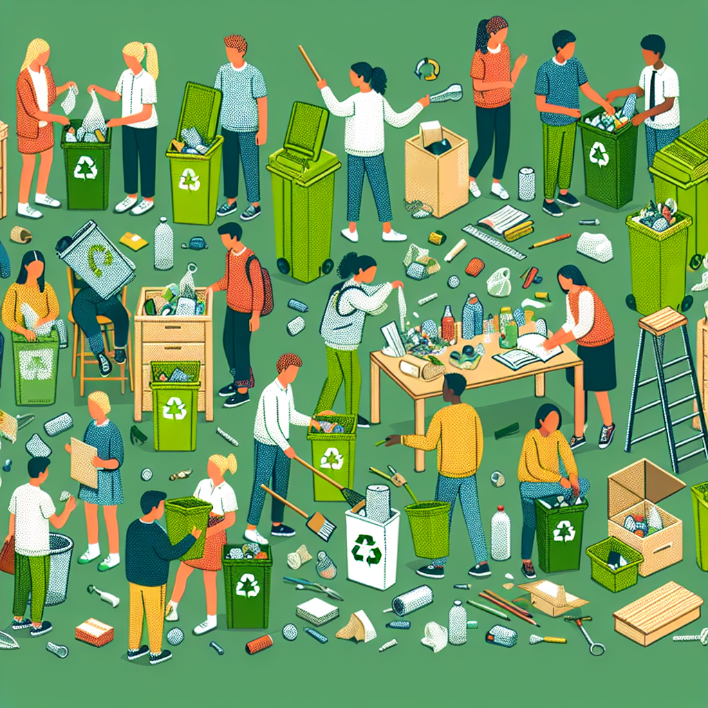 Recycling in schools and universities: environmental education projects