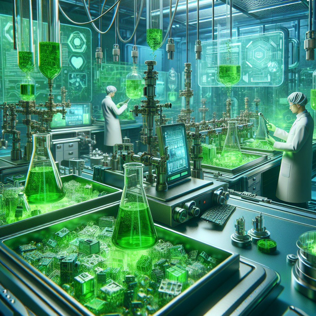 Chemical recycling of electronic plastics: new technologies