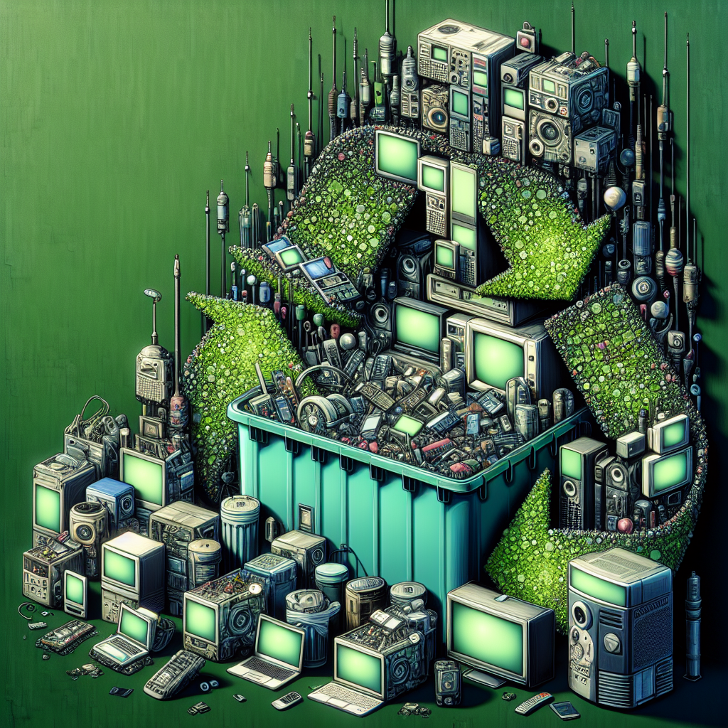 Reducing the Carbon Footprint by Recycling Electronics