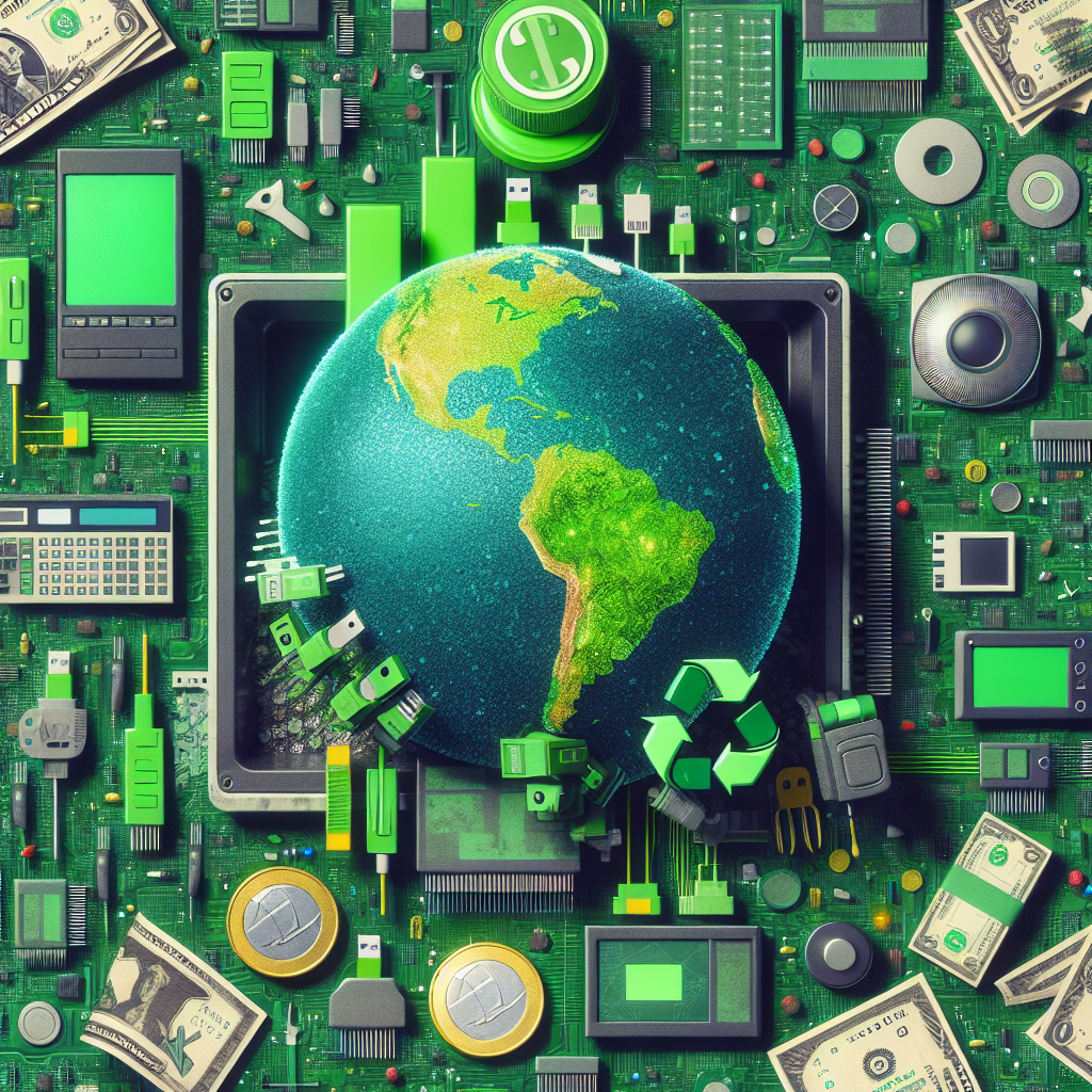 Relatório Ecobraz sobre o potencial econômico do e-lixo no Brasil até 2030