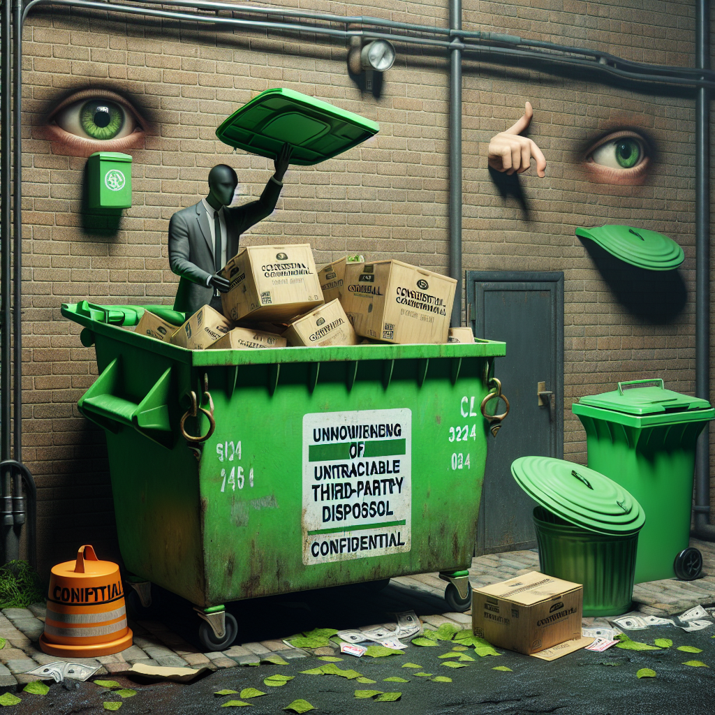 Risques Juridiques de l'Élimination Externalisée Sans Traçabilité Prouvée