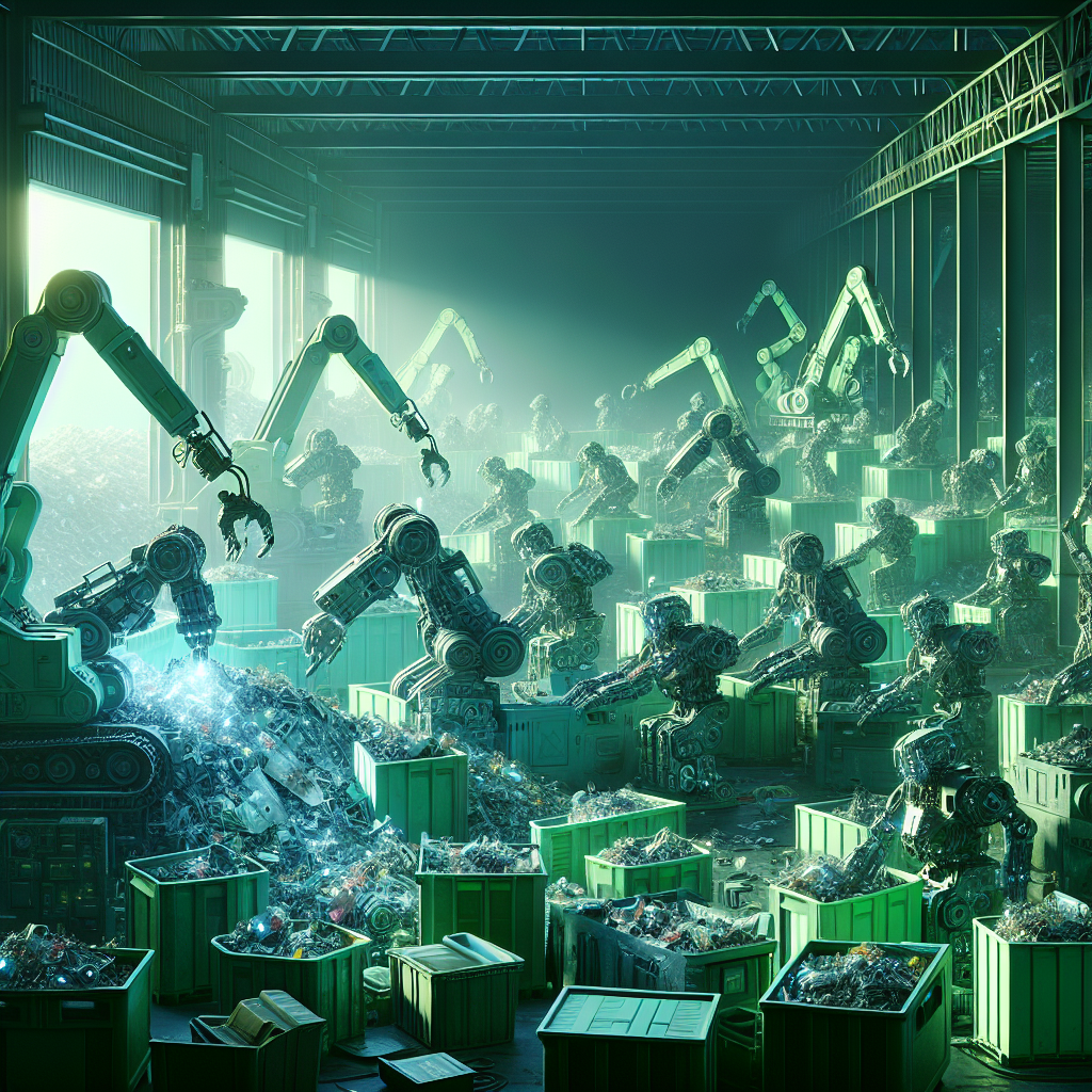 Dismantling robots and automation in recycling