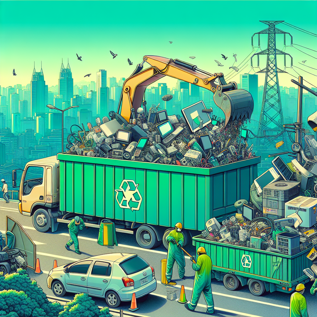 Serviço de descarte de eletrônicos em São Paulo