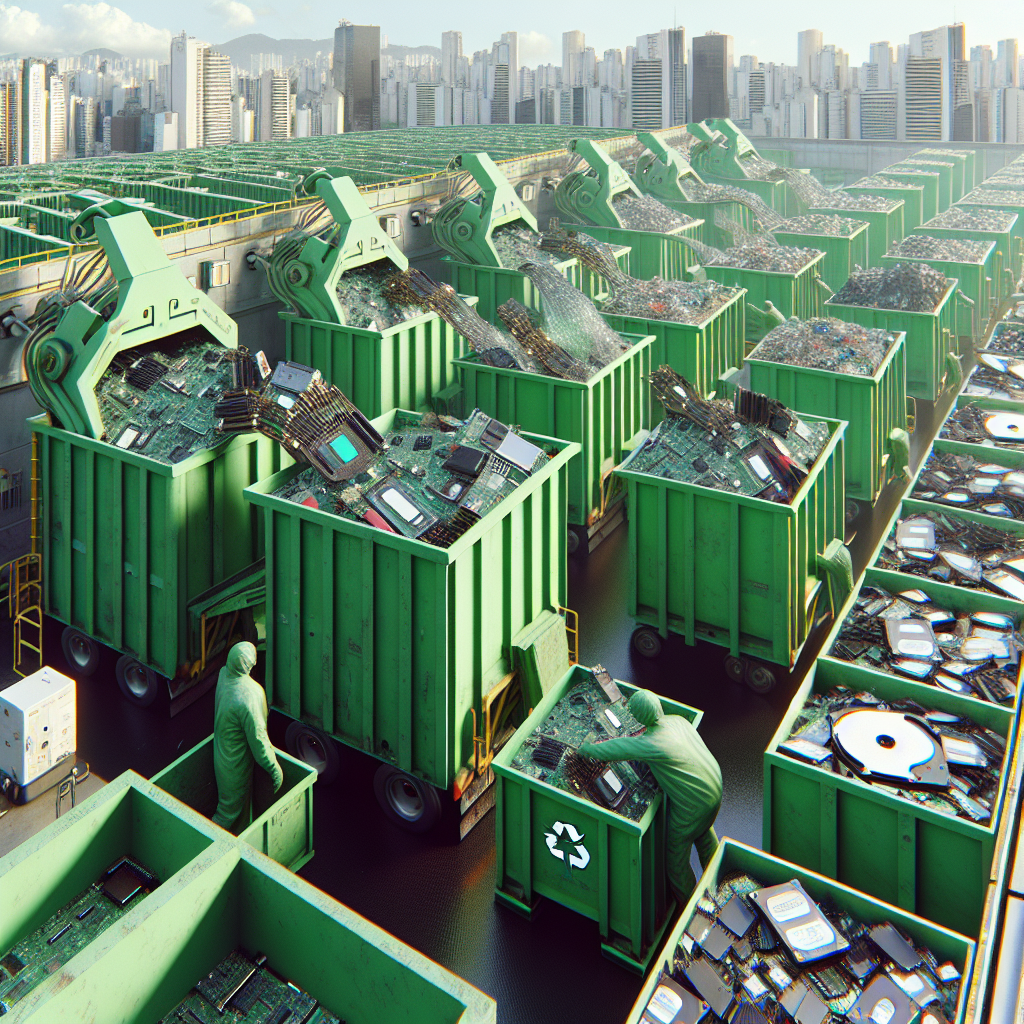 serviço de reciclagem de placas-mãe e hard drives usados São Paulo